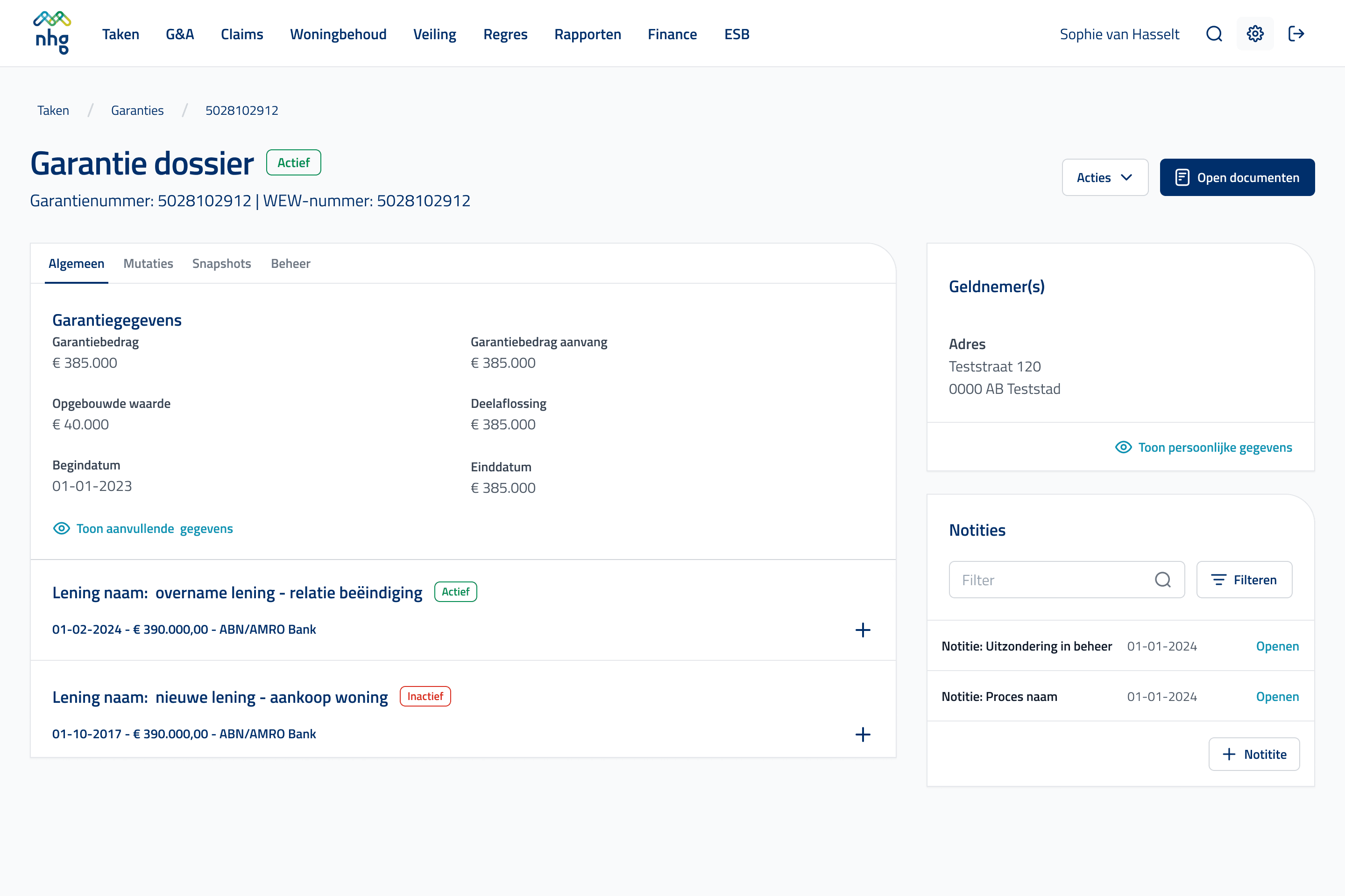 Multi-step Guarantee Application